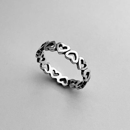 Hearts Band Ring