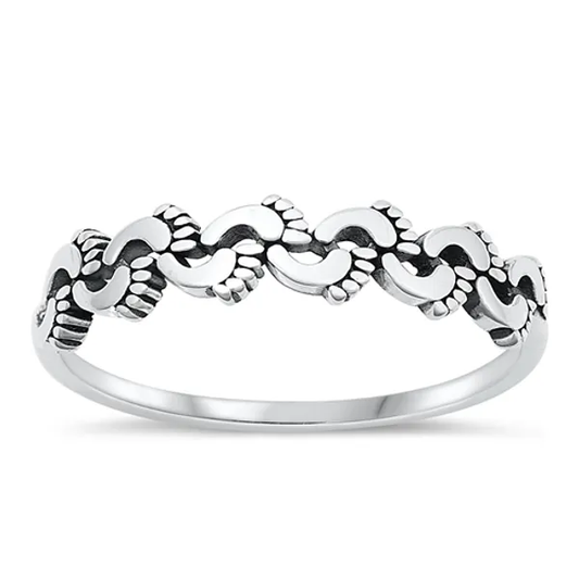 Baby Foot Prints Ring